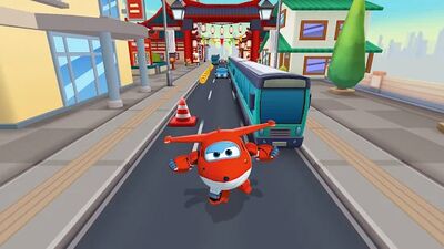 Скачать Super Wings : Jett Run (Взлом Много денег) версия 3.2.8 на Андроид