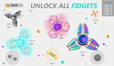 Скачать Игры Fidget Spinner в реальном (Взлом Много денег) версия 200.5 на Андроид