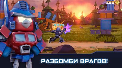 Скачать Angry Birds Transformers (Взлом Много монет) версия 2.13.0 на Андроид