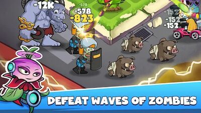Скачать Merge Plants - Zombie Defense - игра зомби (Взлом Разблокировано все) версия 1.8.0 на Андроид