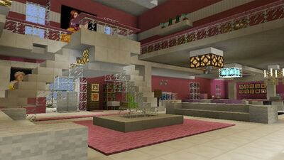 Скачать Princess House Pink Map For MCPE (Взлом Много монет) версия 1 на Андроид