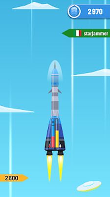 Скачать Rocket Sky! (Взлом Разблокировано все) версия 1.5.1 на Андроид