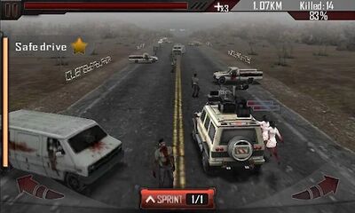 Скачать Убийца зомби - Zombie Road 3D (Взлом Много монет) версия 1.0.15 на Андроид