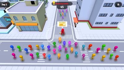 Скачать Move.io: Move Stop Move - Stickman Crowd 3D (Взлом Много денег) версия 0.0.67 на Андроид