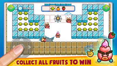 Скачать Fruit & Ice Cream - Ice cream war Maze Game (Взлом Много денег) версия 6.5 на Андроид