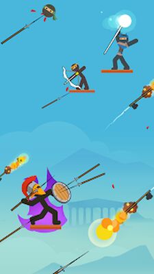 Скачать The Warrior - Top Stickman (Взлом Разблокировано все) версия 1.1.6 на Андроид