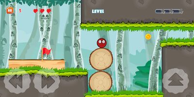 Скачать Bounce Ball 4 - bounce ball hero jump adventure (Взлом Много денег) версия 1.21 на Андроид