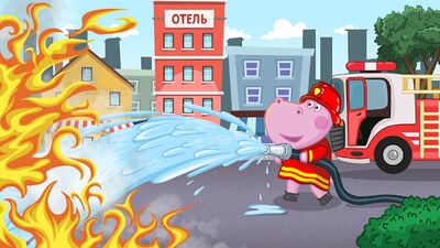 Скачать Пожарный патруль. Игры для детей (Взлом Разблокировано все) версия 1.4.2 на Андроид