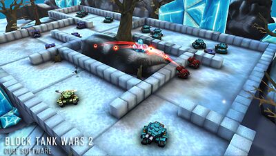 Скачать Block Tank Wars 2 (Взлом Много монет) версия 2.3 на Андроид
