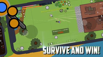 Скачать surviv.io - 2D Battle Royale (Взлом Много монет) версия 1.1.2 на Андроид