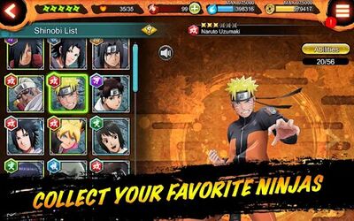 Скачать NARUTO X BORUTO NINJA VOLTAGE (Взлом Много монет) версия 8.5.0 на Андроид