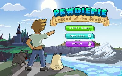 Скачать PewDiePie: Legend of Brofist (Взлом Много монет) версия 1.4.3 на Андроид