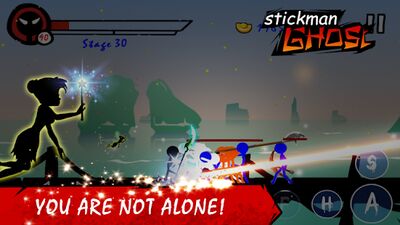 Скачать Stickman Ghost Premium (Взлом Разблокировано все) версия 1.9 на Андроид