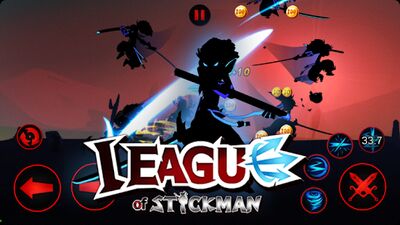 Скачать League of Stickman 2020- Ninja Arena PVP(Dreamsky) (Взлом Много денег) версия 6.0.0 на Андроид