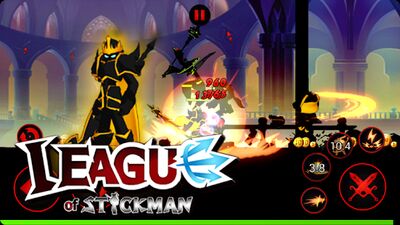 Скачать League of Stickman - Best action game(Dreamsky) (Взлом Много денег) версия 6.0.0 на Андроид