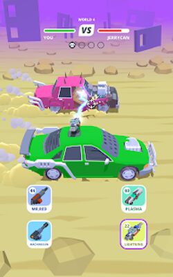 Скачать Desert Riders: Car Battle Game (Взлом Много монет) версия 1.4.3 на Андроид