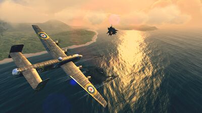 Скачать Warplanes: WW2 Dogfight (Взлом Много денег) версия 2.2.1 на Андроид