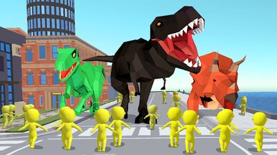 Скачать Dinosaur Rampage (Взлом Много денег) версия 4.4.0 на Андроид