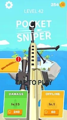 Скачать Pocket Sniper! (Взлом Много монет) версия 1.1.5 на Андроид