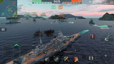 Скачать World of Warships Blitz: морской ММОРПГ PvP шутер (Взлом Разблокировано все) версия 4.5.0 на Андроид