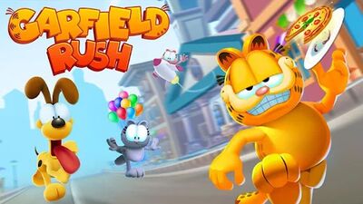 Скачать Garfield Rush (Взлом Много денег) версия 5.1.9 на Андроид