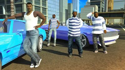 Скачать San Andreas Auto Gang Wars: Grand Real Theft Fight (Взлом Разблокировано все) версия 9.8 на Андроид