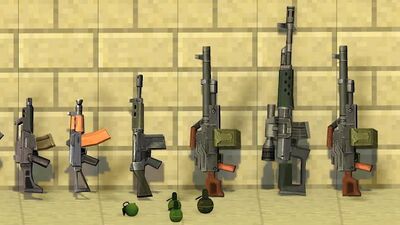 Скачать StrikeBox: Sandbox&Shooter (Взлом Много монет) версия 2.2.98 на Андроид