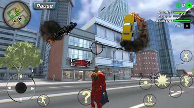 Скачать Amazing Powerhero : New York Gangster (Взлом Много монет) версия 1.0.8 на Андроид