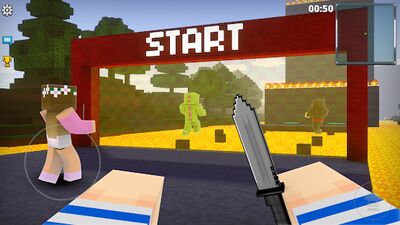 Скачать Pixel Strike 3D - FPS Gun Game (Взлом Много монет) версия 9.1.0 на Андроид