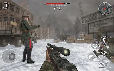 Скачать World War 2 Hero Shooting Game (Взлом Много денег) версия 1.2.2 на Андроид