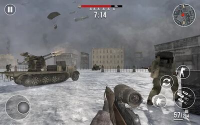 Скачать World War 2 Hero Shooting Game (Взлом Много денег) версия 1.2.2 на Андроид