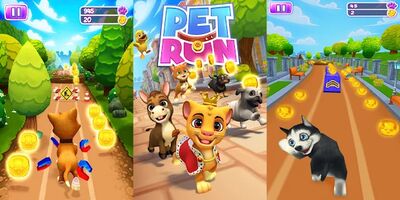 Скачать Pet Run - Puppy Dog Game (Взлом Много денег) версия 1.7.4 на Андроид