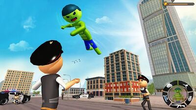 Скачать Stickman Giant Hero Crime City (Взлом Много денег) версия 3.1.2 на Андроид