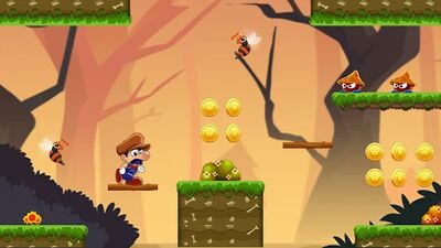 Скачать Super Bino Go: Свободный Новая Приключение Игра (Взлом Много монет) версия 1.7.8 на Андроид