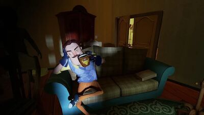 Скачать Hello Neighbor (Взлом Много монет) версия 1.0 на Андроид