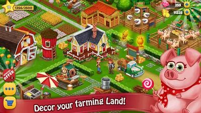 Скачать Farm Day Village фермер: Offline игры (Взлом Много монет) версия 1.2.56 на Андроид