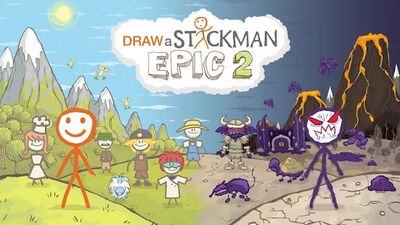 Скачать Draw a Stickman: EPIC 2 (Взлом Много денег) версия 1.3.0 на Андроид