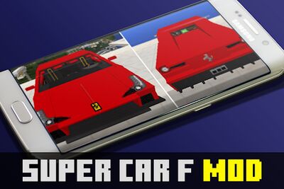 Скачать Super car f mod for mcpe (Взлом Много денег) версия 4.4.1 на Андроид