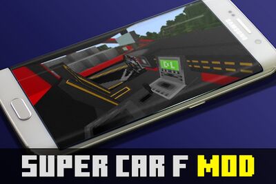 Скачать Super car f mod for mcpe (Взлом Много денег) версия 4.4.1 на Андроид