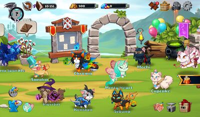 Скачать Castle Cats: Эпические квесты (Взлом Разблокировано все) версия 3.2.2 на Андроид