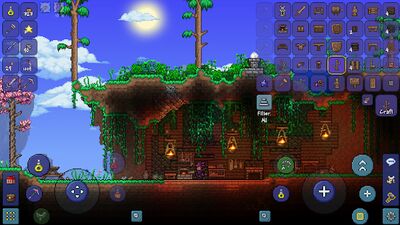 Скачать Terraria (Взлом Много монет) версия 1.4.0.5.2.1 на Андроид