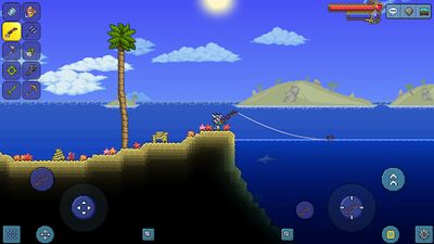 Скачать Terraria (Взлом Много монет) версия 1.4.0.5.2.1 на Андроид