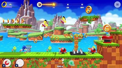 Скачать Sonic Runners Adventures игра (Взлом Много монет) версия 1.0.1a на Андроид