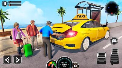 Скачать Grand Taxi Simulator Game 2021 (Взлом Много монет) версия 2.1 на Андроид