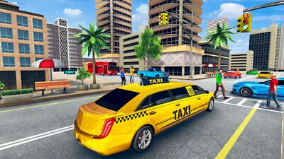 Скачать Grand Taxi Simulator Game 2021 (Взлом Много монет) версия 2.1 на Андроид