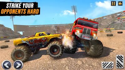 Скачать Real Monster Truck Demolition Derby Краш Трюки (Взлом Много денег) версия 3.2.9 на Андроид