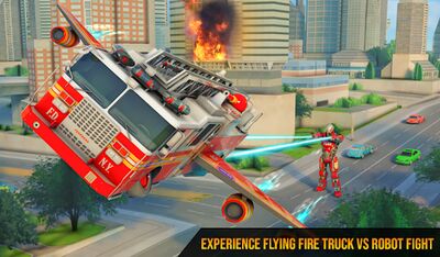 Скачать Робот Машина - Пожарный Игра (Взлом Много монет) версия 33 на Андроид
