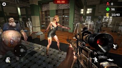 Скачать Zombie 3D Shooter: Offline FPS (Взлом Много монет) версия 1.2.9 на Андроид