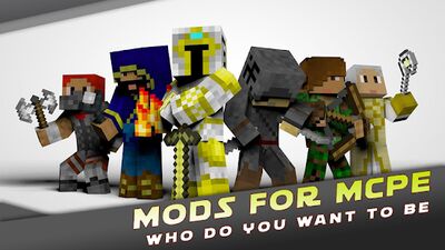 Скачать Mods for Minecraft PE by MCPE (Взлом Много денег) версия 2.2 на Андроид