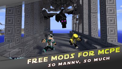 Скачать Mods for Minecraft PE by MCPE (Взлом Много денег) версия 2.2 на Андроид